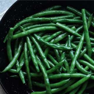 Boiled Green Beans Recipe with Butter Glaze