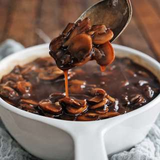 Mushroom Bordelaise Sauce