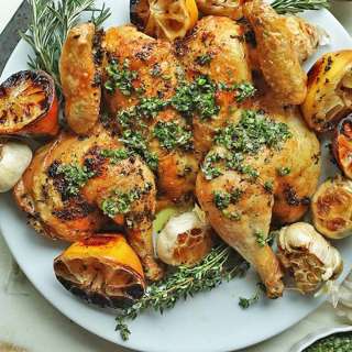 Roast Spatchcock Chicken Recipe