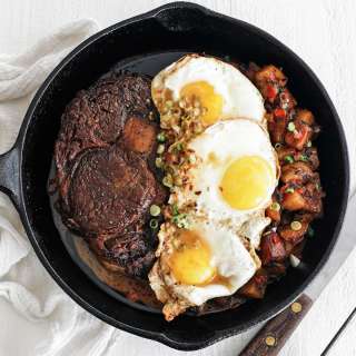 Steak and Eggs Recipe