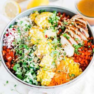 Lemon Chicken Chopped Salad Recipe