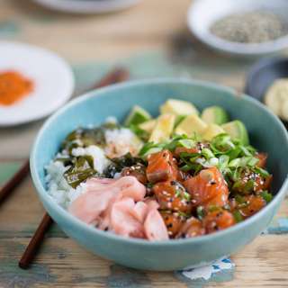 Salmon poke