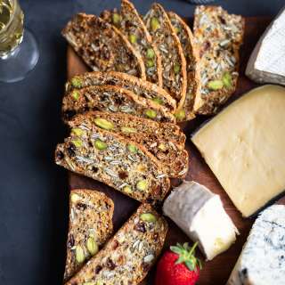 Rosemary seed & nut cracker recipe with raisins (Vegan & Gluten free)