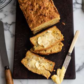 The best easy cheese & sweetcorn bread