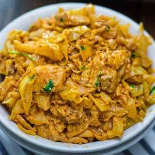 Creamy Cabbage and Chicken