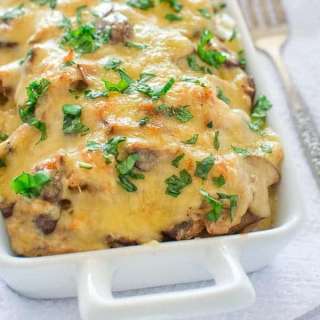 Chicken and Mushroom Julienne