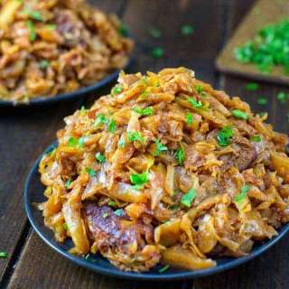 Cabbage with Ribs