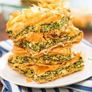 Spanakopita - Traditional Greek Spinach Pie
