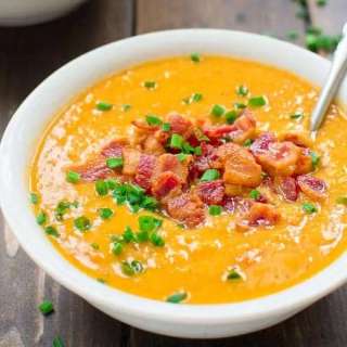 Red Lentil Soup with Bacon