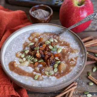 Apple Cinnamon Crock Pot Steel Cut Oatmeal
