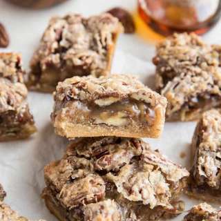 Paleo Pecan Pie Bars