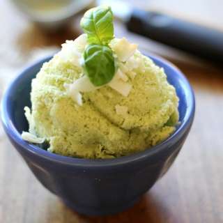 Basil Coconut Ice Cream