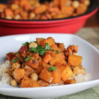 Moroccan Butternut Squash & Sweet Potato Tagine