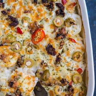 Mediterranean Scalloped Potatoes