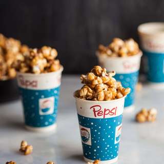 spicy caramel popcorn