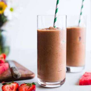 Healthy Strawberry Watermelon Smoothie