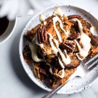 Carrot Cake Instant Pot French Toast Casserole