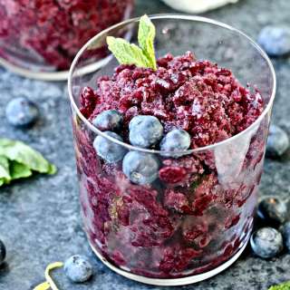 Blueberry Granita
