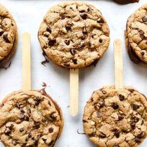 Chocolate Chip Cookie Pops with Nutella®