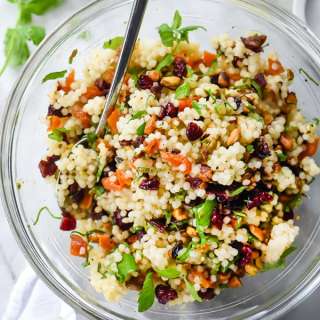 CousCous with Pistachios, Apricots and Cranberries