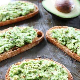 Garlic Bread Avocado Toasts