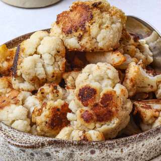 Easy Roasted Frozen Cauliflower