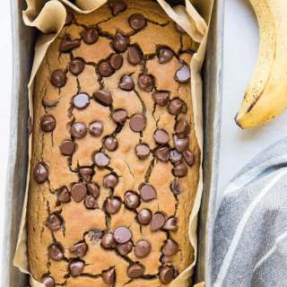 Flourless Chickpea Banana Bread