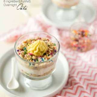 Funfetti Protein Overnight Oats