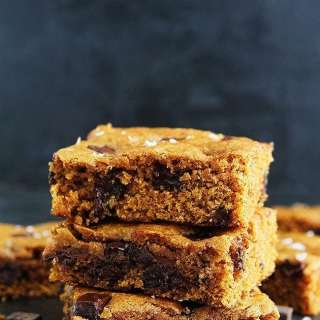 Brown Butter Pumpkin Chocolate Chunk Bars