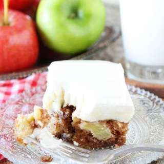 Apple Cake with Cream Cheese Frosting