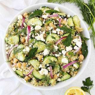 Cucumber Quinoa Salad