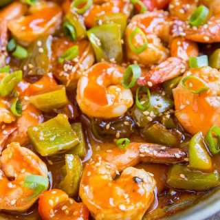 Paleo Sweet and Sour Shrimp