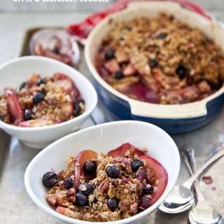 Apple & Blueberry Crumble