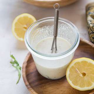 Lemony Caesar Salad Dressing Recipe