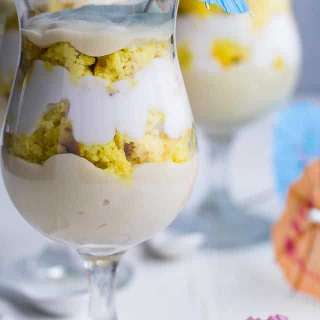 Rum Pineapple Cake Trifle