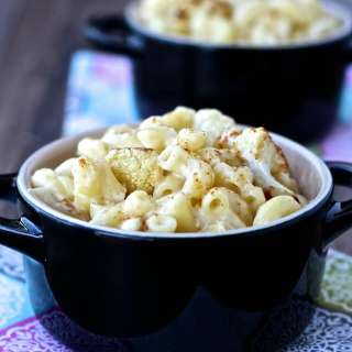 Mac and Cheese with Roasted Cauliflower