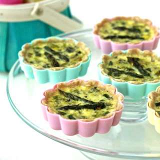 Mini Spring Vegetable Quiches