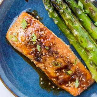 Paleo Asian Baked Salmon