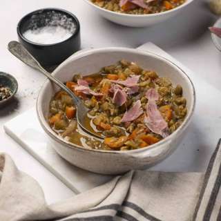 Crock-Pot Split Pea Soup with Ham