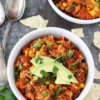 Instant Pot Mexican Rice Casserole