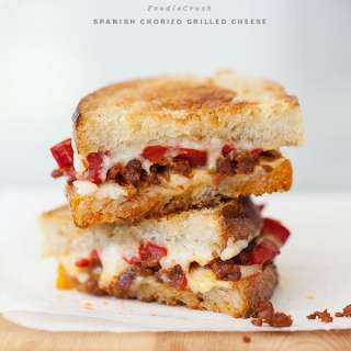 Chorizo and Peppadew Pepper Grilled Cheese