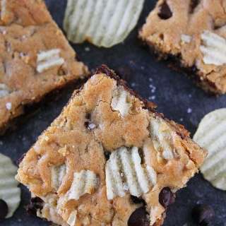 Potato Chip Chocolate Chip Blondies