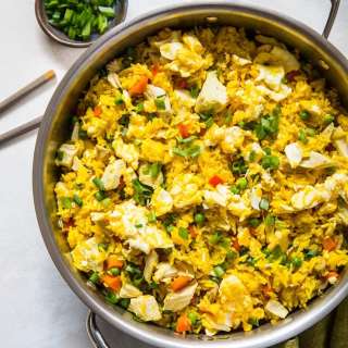 Turmeric Chicken Fried Rice