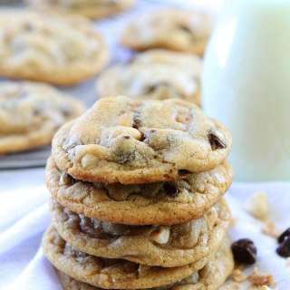 Hazelnut Toffee Chocolate Chip Cookies