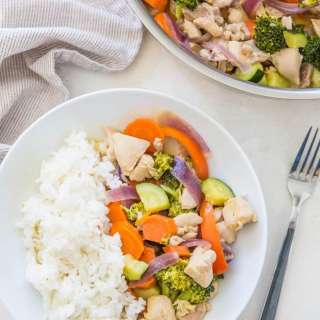 Orange Ginger Chicken Stir Fry