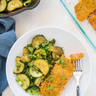 Creamy Turmeric Ginger Baked Sockeye Salmon