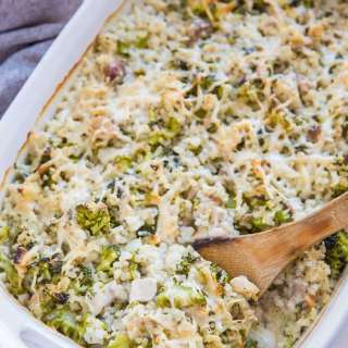Broccoli Cheddar Chicken Casserole