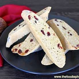 Cranberry Pine Nut Biscotti