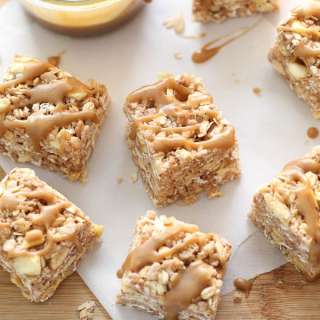 Apple and Oatmeal Rice Krispie Treats