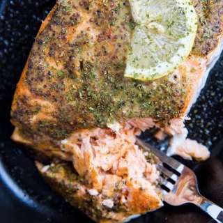 Mustard Baked Salmon